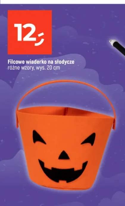 Filcowe wiaderko na słodycze