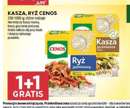 Ryż jaśminowy Cenos +1 wariant