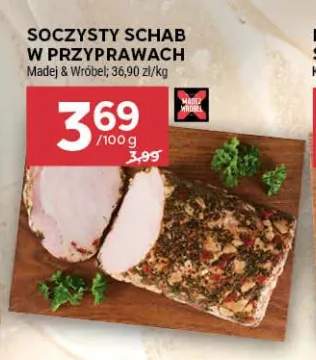 Soczysty schab w przyprawach Madej & Wróbel