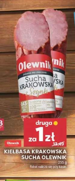 Kiełbasa krakowska sucha Olewnik