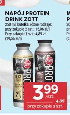 Napój Protein Drink Zott