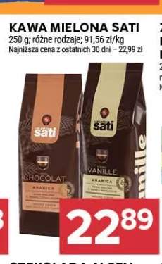 Kawa mielona Sati Chocolat +1 wariant