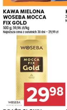 Kawa mielona Woseba Mocca Fix Gold