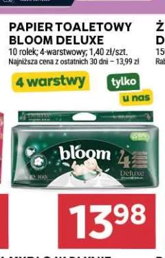 Papier toaletowy Bloom Deluxe 10-pak 4-warstwowy