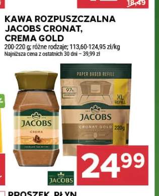 Kawa rozpuszczalna Jacobs Cronat Gold +1 wariant