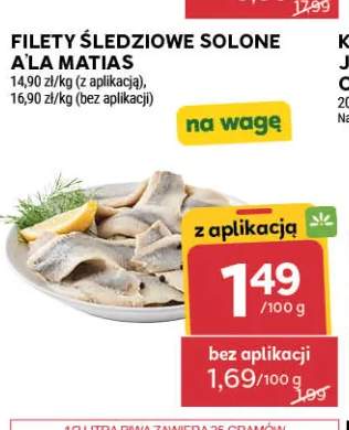Filety śledziowe solone a'la Matias