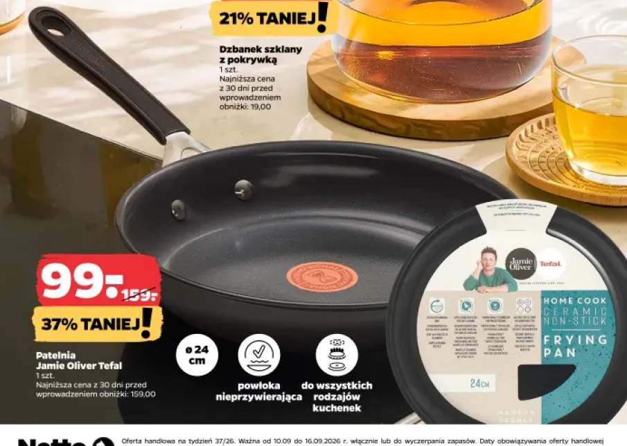 Patelnia Jamie Oliver Tefal 24 cm