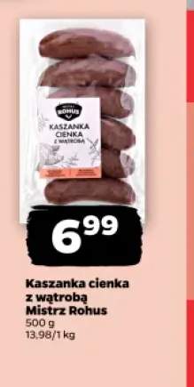 Kaszanka cienka z wątrobą Mistrz Rohus
