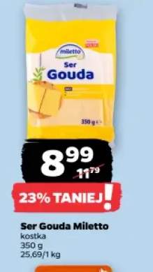 Ser gouda w kostce Miletto