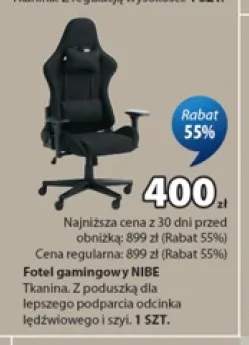 Fotel gamingowy Nibe