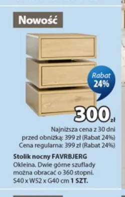 Stolik nocny Favrbjerg
