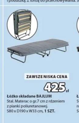 Łóżko składane Bajlum