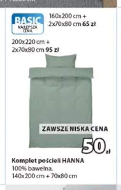 Komplet pościeli Hanna 160x200 cm + 2x70x80 +2 warianty