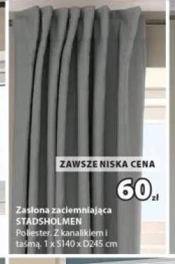 Zasłona zaciemniająca Stadsholmen 140x245 cm