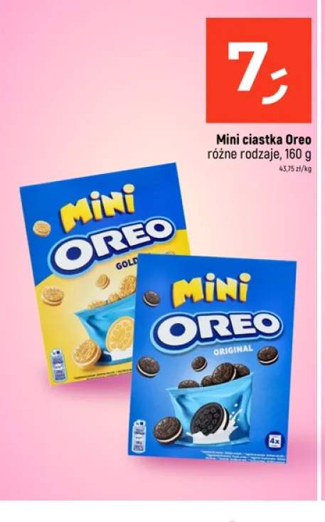 Ciastka Oreo Mini Original +1 wariant