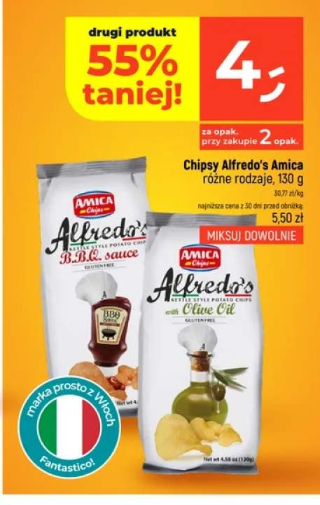 Chipsy Alfredo's Amica B.B.Q. Sauce +1 wariant