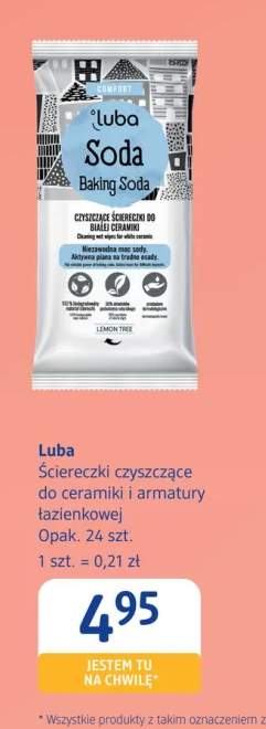Ściereczki czyszczące do ceramiki i armatury łazienkowej Luba