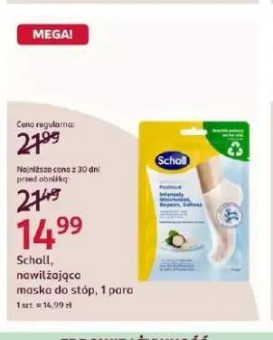 Nawilżająca maska do stóp Scholl