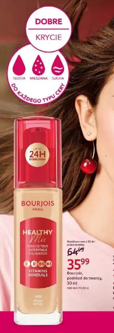 Podkład do twarzy Healthy Mix Bourjois