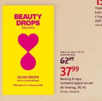 Rozświetlające serum do twarzy Beauty Drops