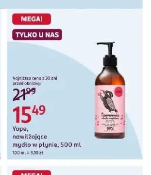 Nawilżające mydło w płynie Yope