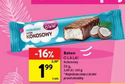 Baton kokosowy O la la!