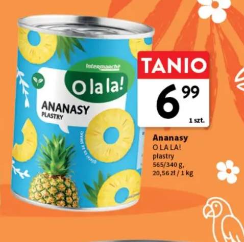 Ananas w puszce plastry O La La!