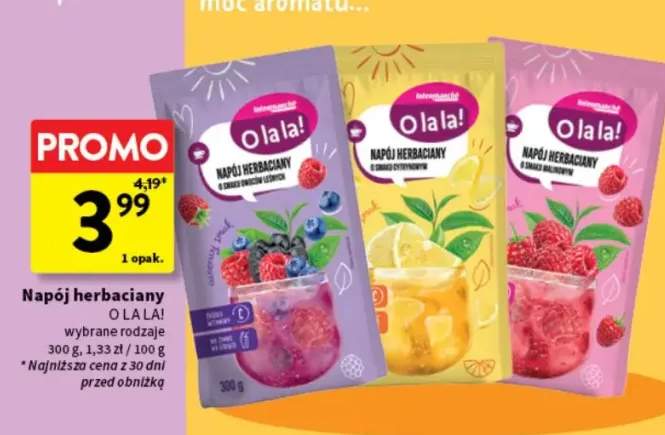 Napój herbaciany o smaku owoców leśnych O La La! +2 warianty