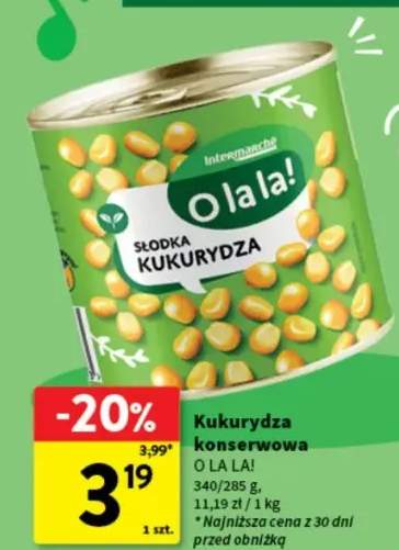 Kukurydza konserwowa O La La!