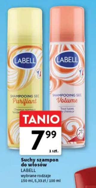 Suchy szampon do włosów Purifiant Labell +1 wariant
