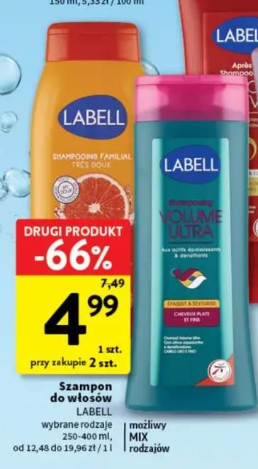 Szampon do włosów Familial Très Doux Labell +1 wariant