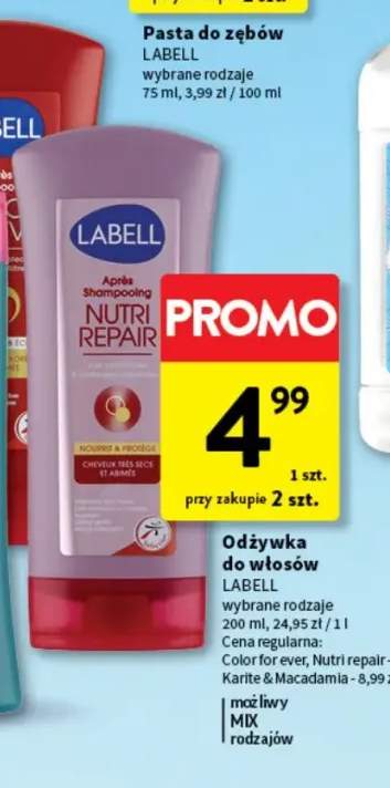 Odżywka do włosów Nutri Repair Labell +2 warianty