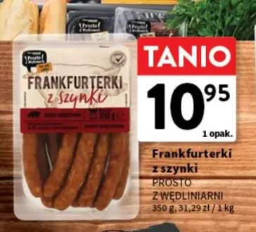 Frankfurterki z szynki Prosto z Wędliniarni