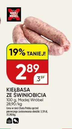 Kiełbasa ze świniobicia Madej Wróbel