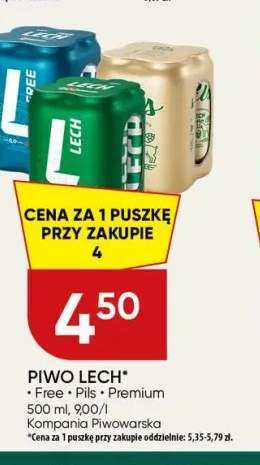 Piwo Lech Pils +2 warianty