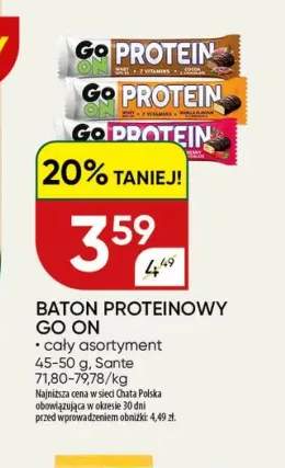 Baton proteinowy Go On