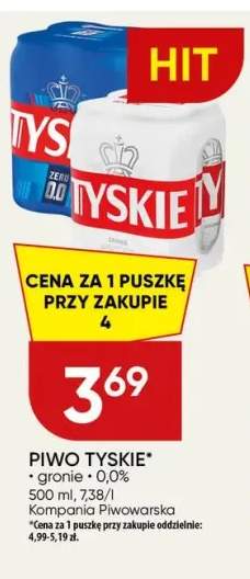 Piwo Tyskie Gronie +1 wariant