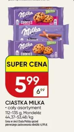 Ciastka Milka