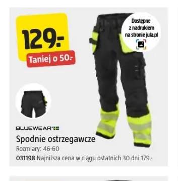 Spodnie ostrzegawcze Bluewear