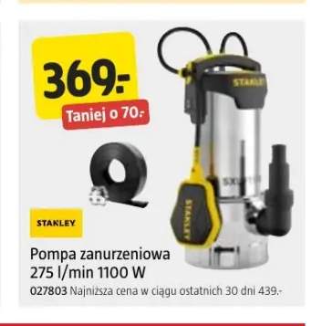 Pompa zanurzeniowa Stanley