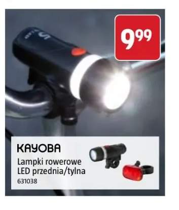 Lampki rowerowe LED przednia Kayoba +1 wariant