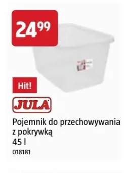 Pojemnik do przechowywania z pokrywką 45 l Jula