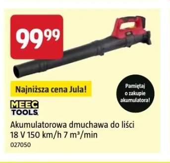 Akumulatorowa dmuchawa do liści Meec Tools