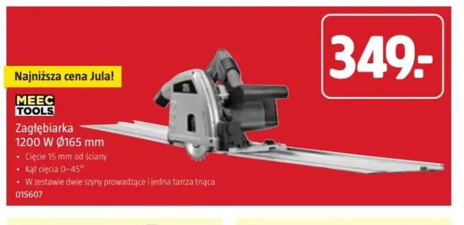 Zagłębiarka Ø165 mm Meec Tools