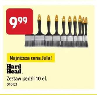 Zestaw pędzli 10 el. Hard Head