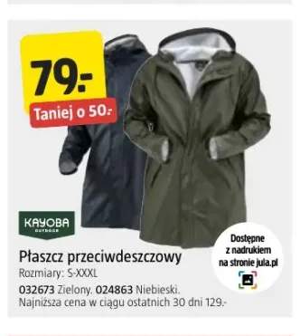 Płaszcz przeciwdeszczowy Kayoba Outdoor
