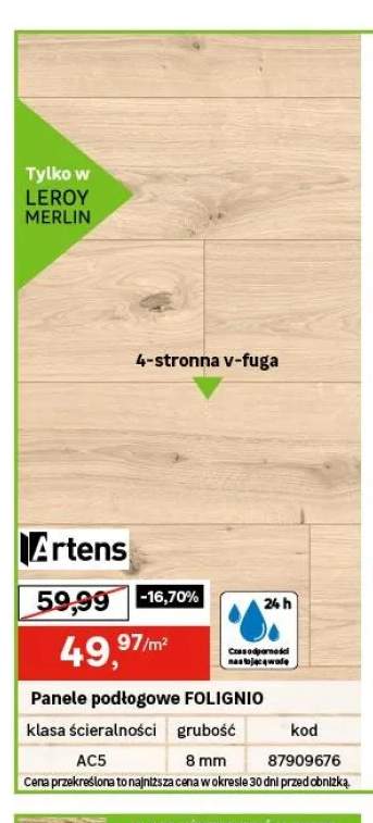 Panele podłogowe Folignio Artens