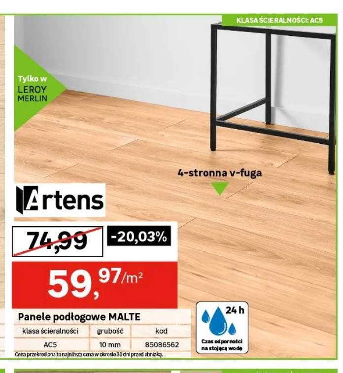 Panele podłogowe Malte Artens