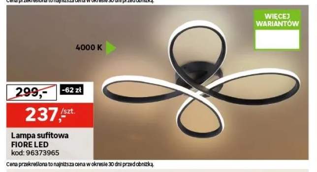 Lampa sufitowa Fiore LED