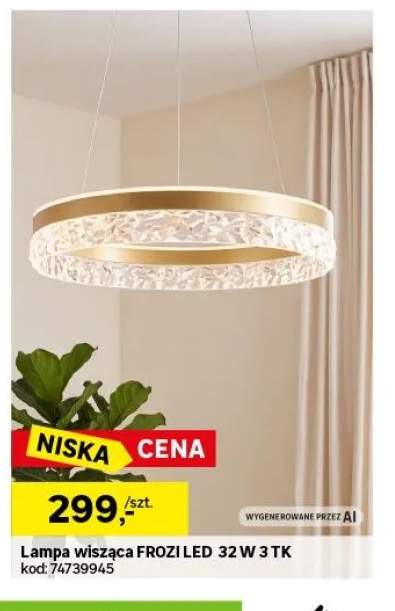 Lampa wisząca Frozi LED 3 Tk